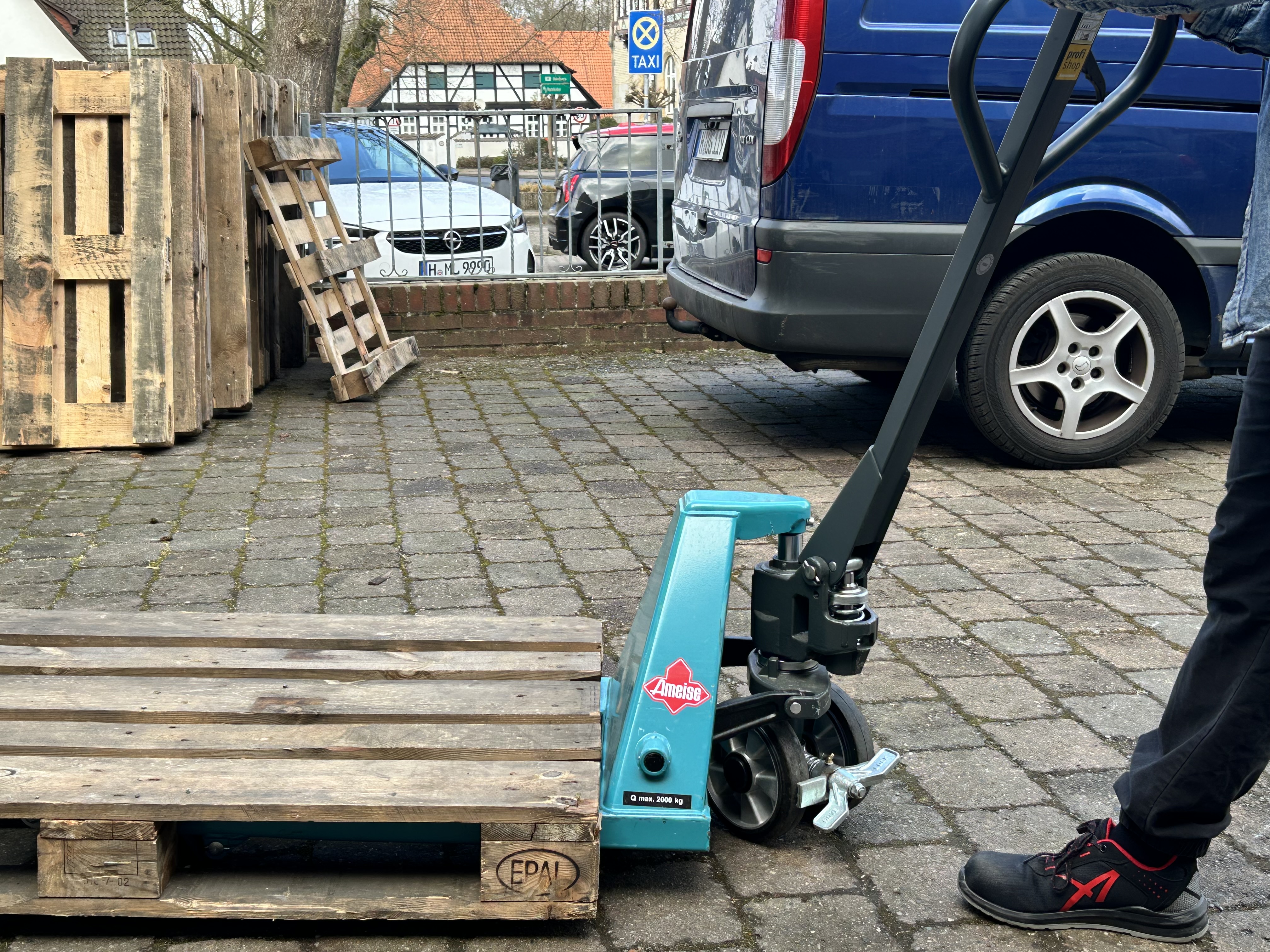 Mitgänger Flurförderzeug MFFZ